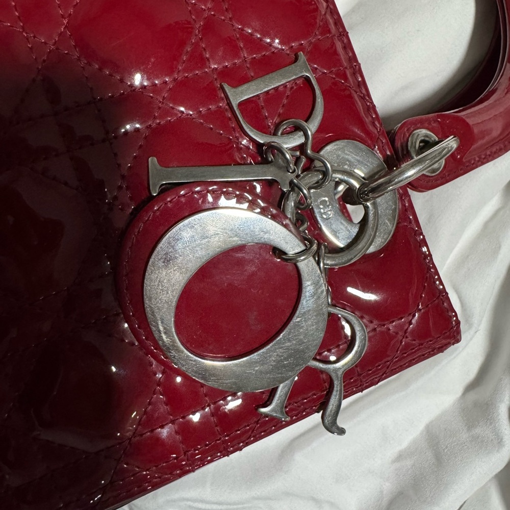 Medium Patent Lady Dior - Picture 11 of 14
